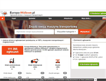 Tablet Screenshot of europa-widlowe.pl